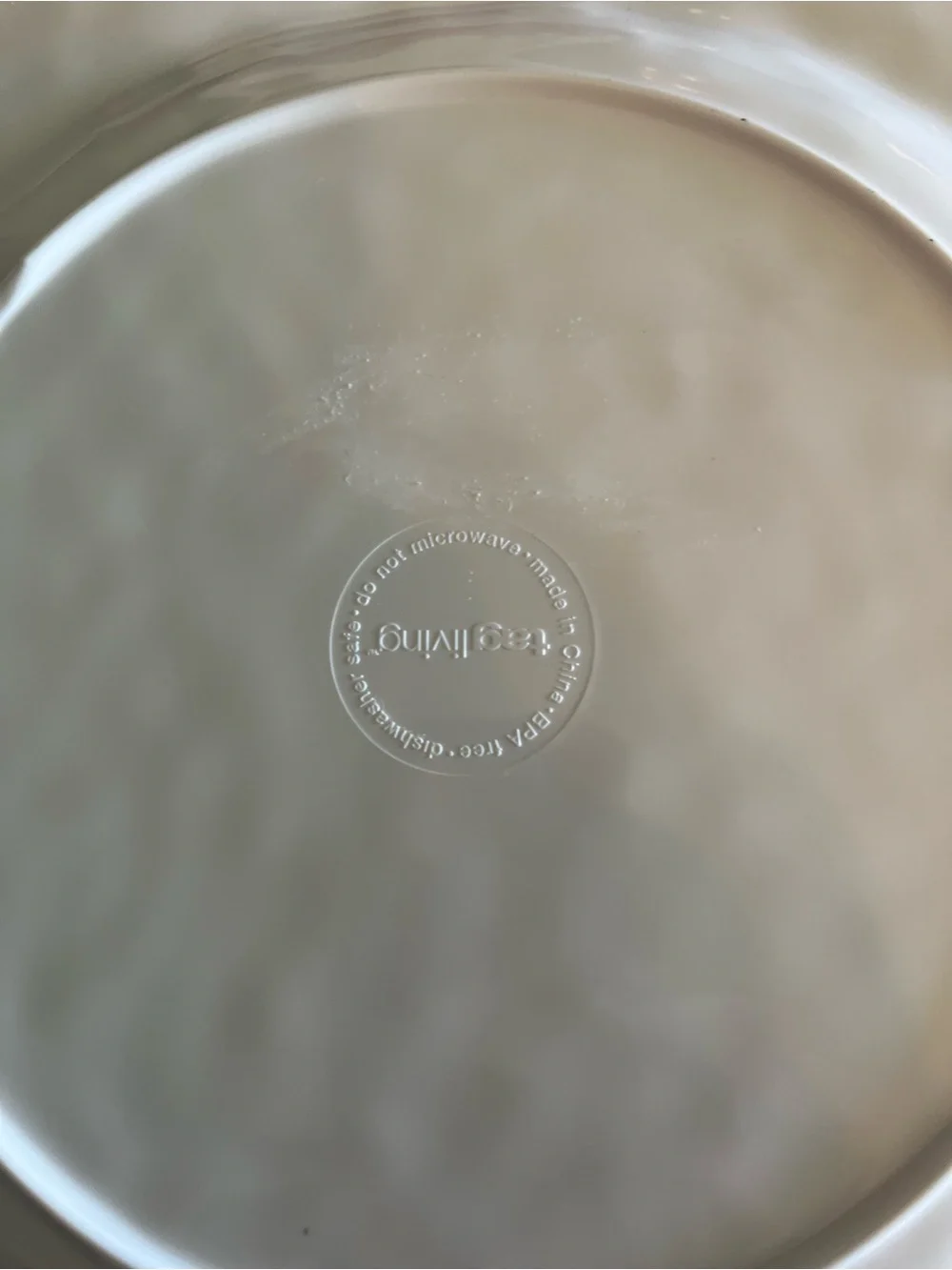 Set of 8 Tag Living Melamine Dinner Plates 10